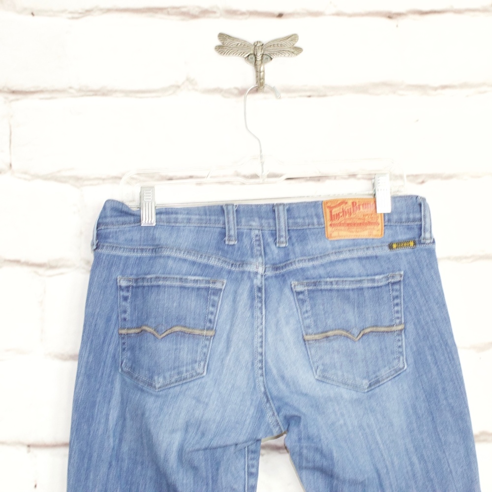 Lucky Brand Crop Jeans Size 8 - Picture 5 of 8